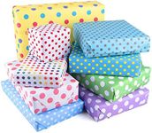 PLULON 18 Sheets Polka Dot Birthday