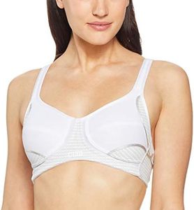 Berlei Women's Underwear Microfibre Electrify Wirefree Sports Bra SF2, White, 12B