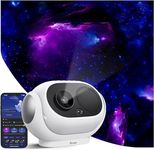 Govee Star Projector, Star Light with 8 Replaceable Discs, 38 Scene Modes, Bluetooth Speaker and 21 White Noises, Smart Planetarium Projector for Bedroom, Ceiling, Relaxation, Christmas, Room Decor