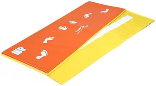 Tumbl Trak Cartwheel Beam Mat, Orange and Yellow, 2ft x 6ft