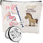 Other Dance Teachers Me,Other Dance Teachers Me Unicorn Bag,Dance Teacher Makeup Bag,Funny Dance Teacher Gifts,Dance Instructor Gifts for Women,Dance Teacher Gift Idea,Dance Teacher Gift from Student