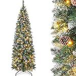 Homde Pencil Christmas Tree 6 Foot 