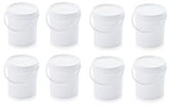 8 x Buckets 1.0 l with lid, Food-Sa