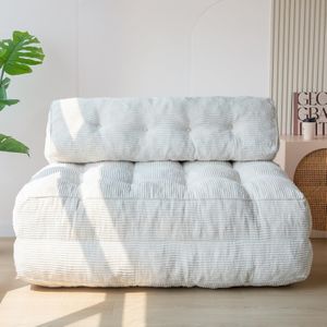MAXYOYO Folding Sofa Bed – Navy Single Sleeper Chair