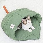 TANGN Cat Sleeping Bag , Linen Fabr