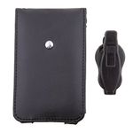 arythe PU Leather Case for iPod Video 30/80/120GB iPod Classic 5th 6th Gen with Movable Belt Clip Black