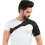Fitolym Shoulder Support Brace for Men & Women – Pain Relief & Support for Rotator Cuff, AC Joint & Dislocated Shoulder – Adjustable Shoulder Support Strap | Neoprene Foam | Universal Fit Both Left & Right Side