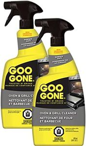 Goo Gone Oven and Grill Cleaner and Degreaser - 28 Ounce - 2 Pack - Removes Tough Baked On Grease and Food Spills Surface Safe