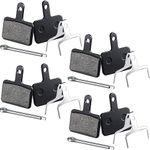 Zonon 4 Pairs Bike Brake Pads for TRP Tektro Shimano Deore Br-M575 M525 M515 T615 T675 M505 M495 M486 M485 M475 M465 M447 M446 M445 M416 M415 M395 M375 M315 M355 C601 C501s