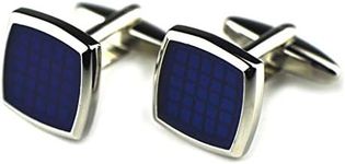 S&W SHLAX&WING Navy Enamel Cufflink