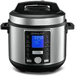 Gourmia GPC965 Digital Multi-Functional Pressure Cooker - Automatic Pressure Release - Adjustable Pressure Control - 13 Cook Modes - Removable Stainless Steel 6 Qt Pot - Lid Lock - Auto Stir Function