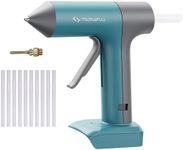 Tilswall Cordless Hot Glue Gun for Dewalt 18V/20V Battery, Full Size Glue Gun 90s Fast Preheating with 10PCS 0.43“ Glue Sticks for Crafting, DIY and Home Repairs(Battery Not Included)