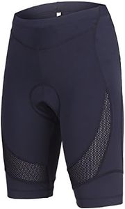 beroy Womens Bike Shorts with 3D Gel Padded,Cycling Women's Shorts (XL, Black)