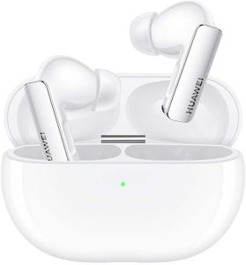 HUAWEI FreeBuds Pro 3, Hi-Res Dual Driver Sound System, Cancellazione attiva rumore, Chiamate cristalline, Batteria lunga durata, Ergonomiche, Compatibile con Android & iOS, Italia, White