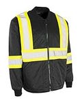 Hi Vis Safety Freezer Jacket