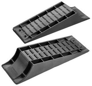 MP Essential Caravan, Trailer & Motorhome Foot Leg Stable Anti Sinking Level Levelling Support Ramp Set (Twin Level Ramp Set)