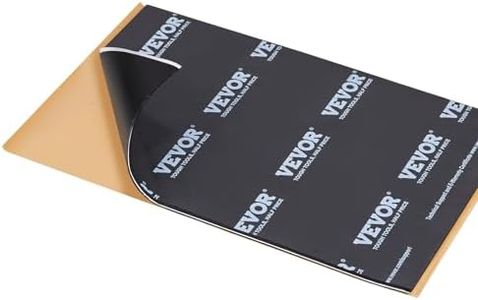 VEVOR Car Sound Deadening Mat, 200 mil 25 sqft Car Sound Dampening Material, Butyl Automotive Sound Deadener, Noise Insulation and Vibration Dampening Material for Car