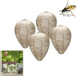 4 Pack Wasp Nest Decoy, Waterproof 