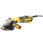 DEWALT DWE4357 1700W 125mm Heavy Duty Brushless Medium Angle Grinder - Perform and Protect Shield