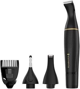 Remington Ultimate Precision Detail Trimmer Black NE3160, Black/Gold, 1 Count