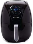 PowerXL Air Fryer 7 QT Maxx Classic, Extra Hot Air Fry, Cook, Crisp, Broil, Roast, Bake, High Gloss Finish, Nonstick, Black