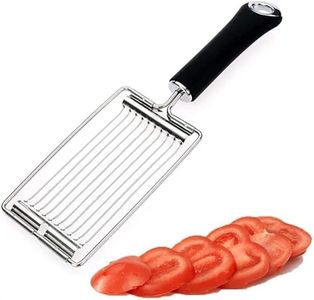 MORPICH Tomato Slicer, Stainless Steel Handheld Boiled Eggs Slicer Tomato Cutter Veggie Chopper Kitchen Gadgets