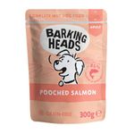 Barking Heads Wet Dog Food - Pooched Salmon - Salmon & Sardine - No Artificial Flavours - Grain-Free Recipe (10 x 300 g)