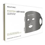 BEAUTYPRO Photon LED MASK Anti-AGEING Device 5-in-1 Light LED Light Technology | Light Therapy Facial MASK | Fully Adjustable LED Device | Improves Skin Tone, Texture & Firms The Skin