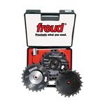Freud SD608 8-Inch Dial-A-Width Stacked Dado Set 5/8-Inch Arbor, One Size, Multi
