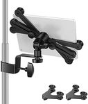 Neewer 7-14 inches Adjustable Tablet Holder Mount with 360 Degree Swivel Clamp for Connecting with Microphone Stand, Compatible with iPad, iPad Pro, iPad Air, Google Nexus Samsung Galaxy