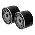 2 Pack Oil Filter Cleaner Replacement for John Deere AM119567 AM125424 GY20577 LG4153 LG492932S Kohler 28-050-01-S Ariens 21548100 Bad Boy 063-2004-00 Craftsman 24603 33935 Lawn Mower