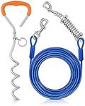 Petbobi 30 Feet Tie Out Cable Chew-