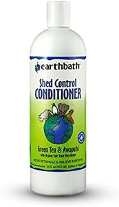 EarthBath All Natural Green Tea Conditioner Shed Control for Pets Dogs Cats 16z