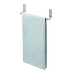 InterDesign Forma Self-Adhesive Towel Bar Holder for Bathroom or Kitchen - Stainless Steel (82700)