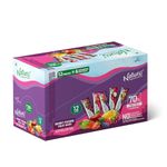 Naturo Berry Fusion Assorted Fruit Bars, Pouch Dispenser (12 Packs*6 Mango Fruit Bars) | Travel Pack