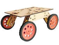 Kit4Curious 4 Wheel Drive Robotic Chassis for DIY Robotics Project – Robot car