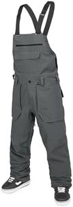 Volcom Men's Roan Bib Overall Charcoal S5 XL