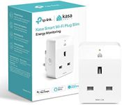 TP-Link Kasa Mini Smart Plug by , WiFi Outlet with Energy Monitoring, Compatible with Alexa(Echo and Echo Dot), Google Home and Samsung SmartThings, Wireless Smart Socket (KP115) (UK Version)