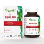 Algamin Tension-Ease | 100% Natural Marine Seaweed Supplement for Blood Pressure & Hypertension Relief | Eco-Friendly Green Technology | Gluten & Dairy Free | 60 Capsules