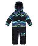 M2C Boys One Piece Snowsuit Winter Warm Ski Coveralls Black 5T