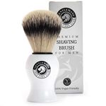 Gentlemans Face Care Club Vegan Friendly Shaving Brush - Badger Friendly Shave Brush for Shaving Cream, Foam Or Soap - No Bristle Loss Promise