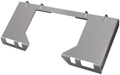 Universal 3/8 Inch Skid Steer Quick Attach Plate Compatible with Tractors and Loaders Heavy Duty Mounting Bracket for Skid Steer Attachments Durable Construction