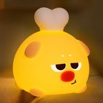 YuanDian Dog Night Light - Gift for Adults, Teens and Babies. Decorate Kids' Bedroom with Cute Silicone Chicken Leg Shaped Dog Nightlights - Christmas Birthday Gift for Children and Toddlers