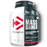 Dymatize Super Mass Gainer Strawberry 2943g - Weight Gainer Powder + Carbohydrates, Creapure Creatine, BCAAs, Casein