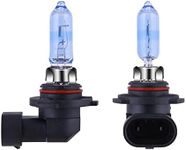 NEWBROWN 9005 Headlight Bulbs HB3 9005 Halogen Bulb with Super White Light Long Life Replacement P20D 12V/60W (9005, 2 Pack)