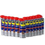 WD-40 Specialist Degreaser Spray 500ml, 12-Pack, Fast Acting Grease Remover & Surface Cleaner, including Alloy Wheel Cleaner, Engine Degreaser, No Residue Formula, Smart Straw