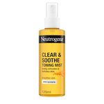 Neutrogena Clear & Soothe Toning Mist (1 x 125ml), Face Mist Gently Refreshes, Hydrates and Replenishes Skin, Calms Spot-Prone Skin, Hydrating Face Care, Suitable for Sensitive Skin