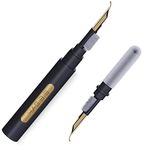 Hagibis Cleaning Pen for Airpods Pro 1 2 Multi-Function Cleaner Kit Soft Brush For Bluetooth Earphones Case Cleaning Tools for LEGO Huawei Samsung MI Earbuds (Black)