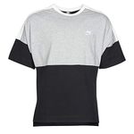 Nike NSW Top Ss JSY Cb Short Sleeve Top - Black/DK Grey Heather/Sail/(White), M