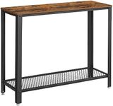 VASAGLE Console Table, 2-Tier Entry